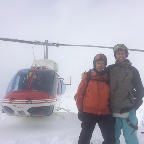 Father-Son Heli Skiing | Classic Chicago Magazine