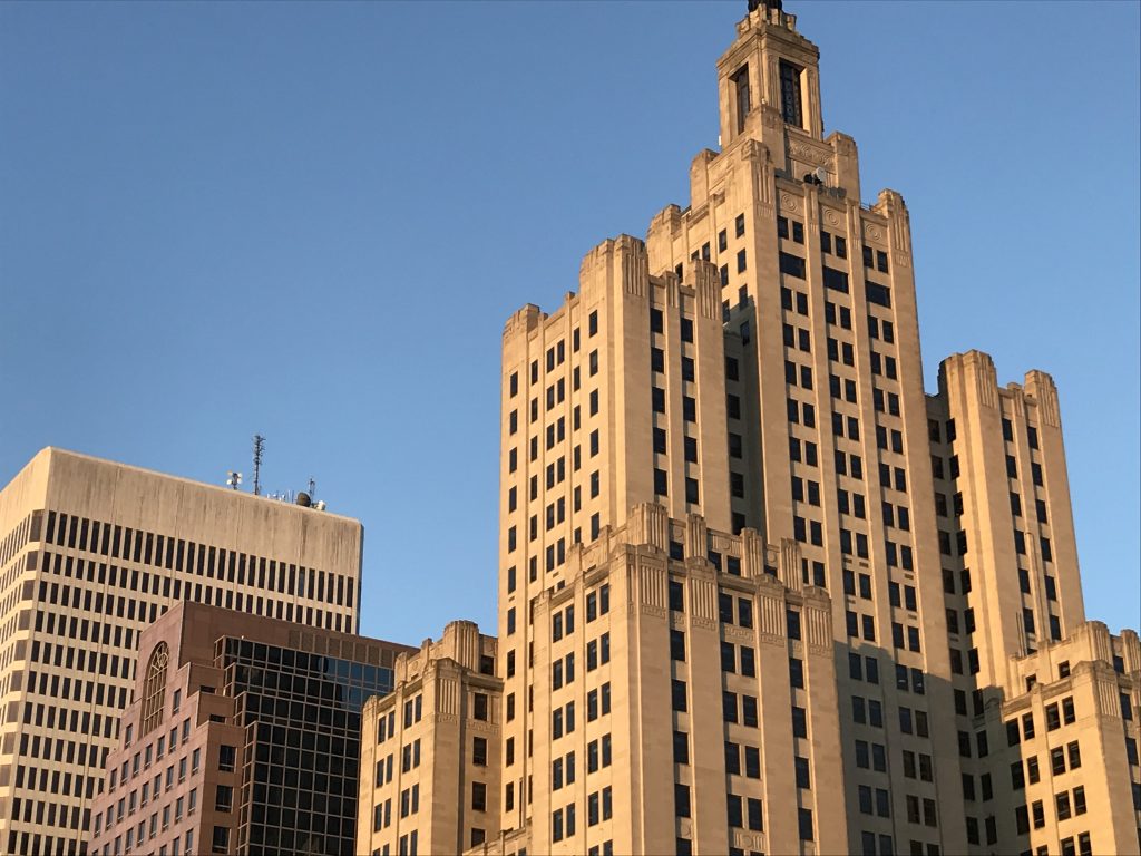 Providence, Rhode Island, Exterior View of the Biltmore Hotel (100