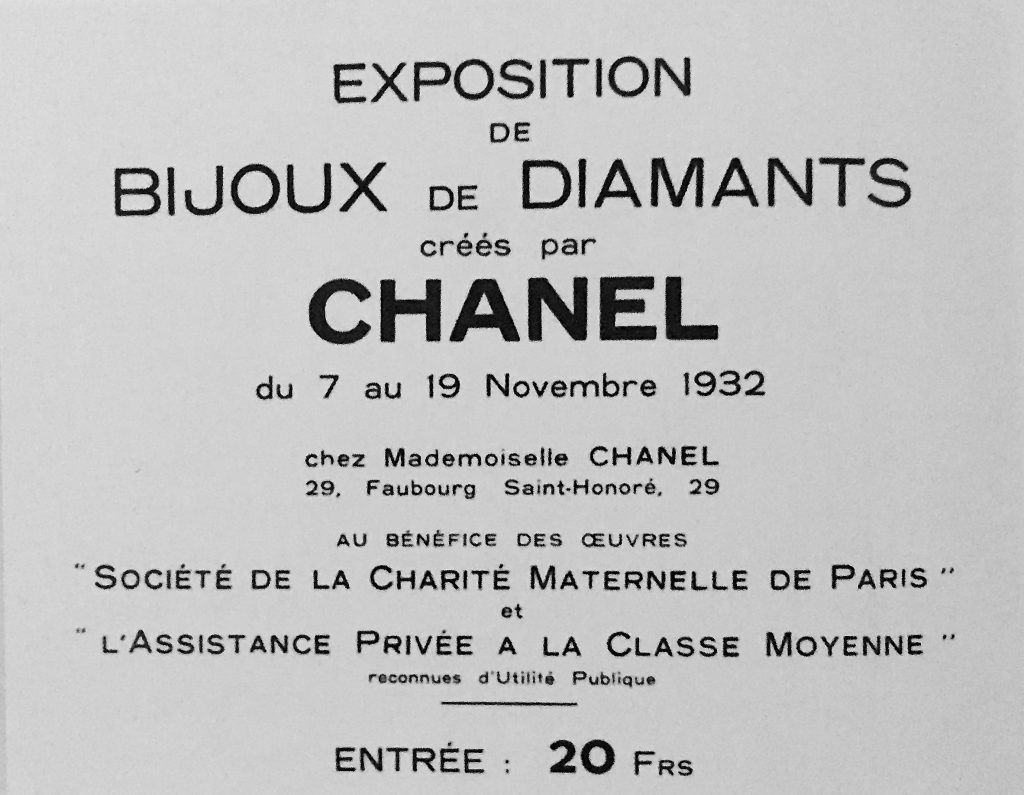 Coco Chanel—Bijoux de Diamants