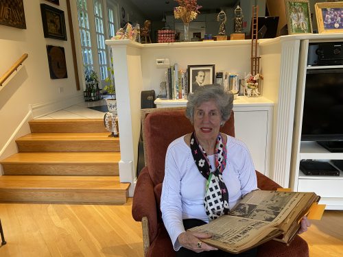 Ann Cole Shares a Scrapbook of Newspapers Clippings of her Father, Dan Sherby